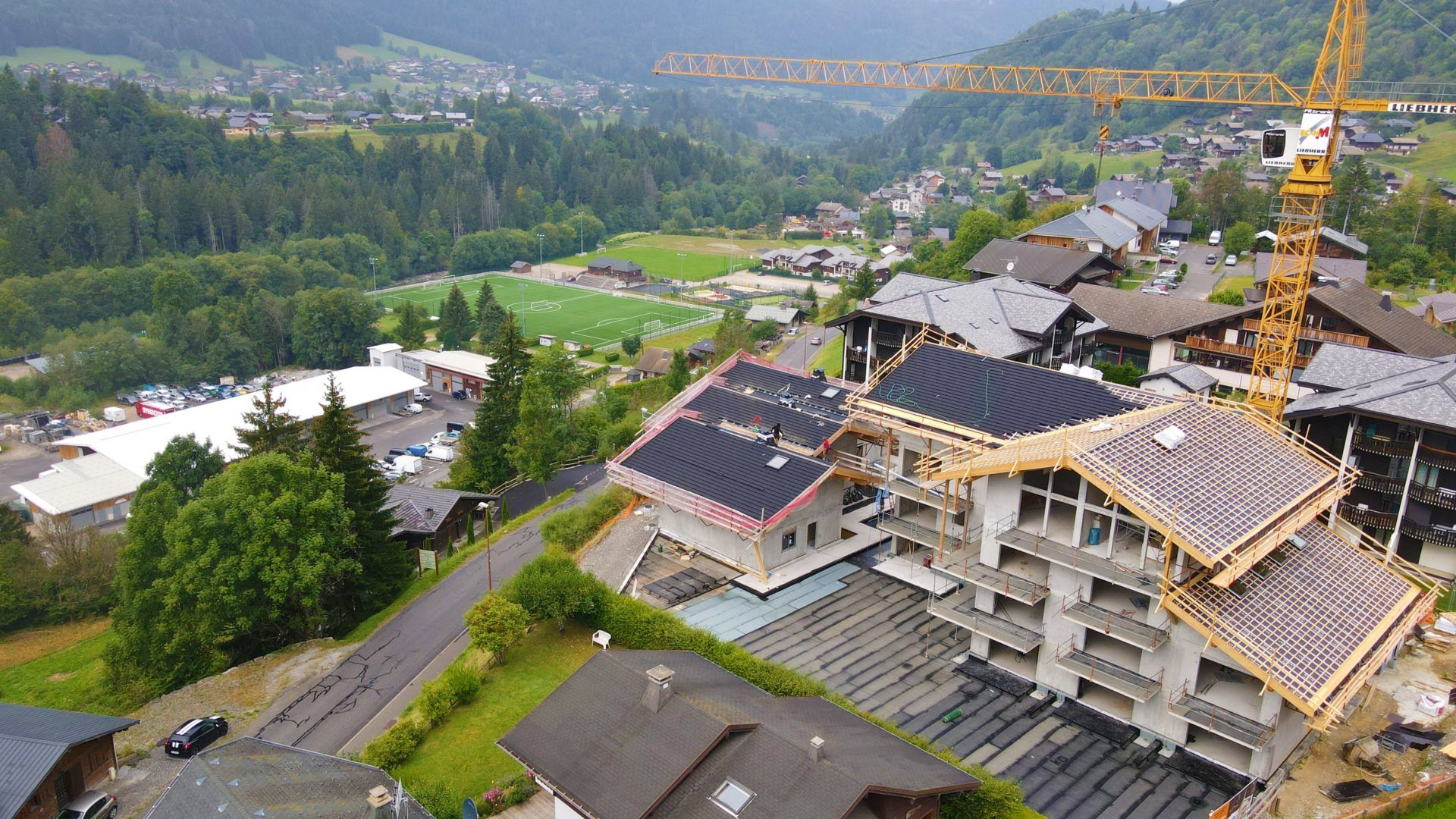 Les Gets - Programme immobilier Le Hameau des Cornuts - Vue extérieure