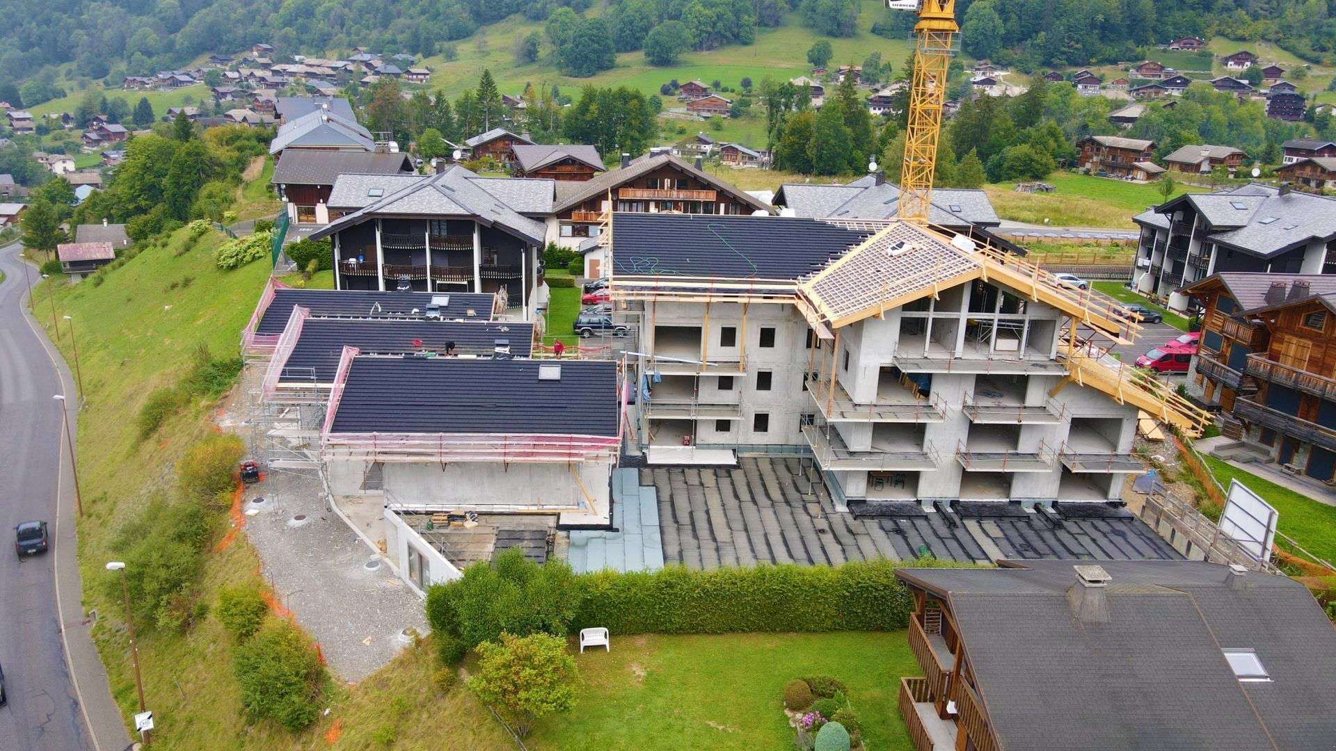 Les Gets - Programme immobilier Le Hameau des Cornuts - Vue extérieure