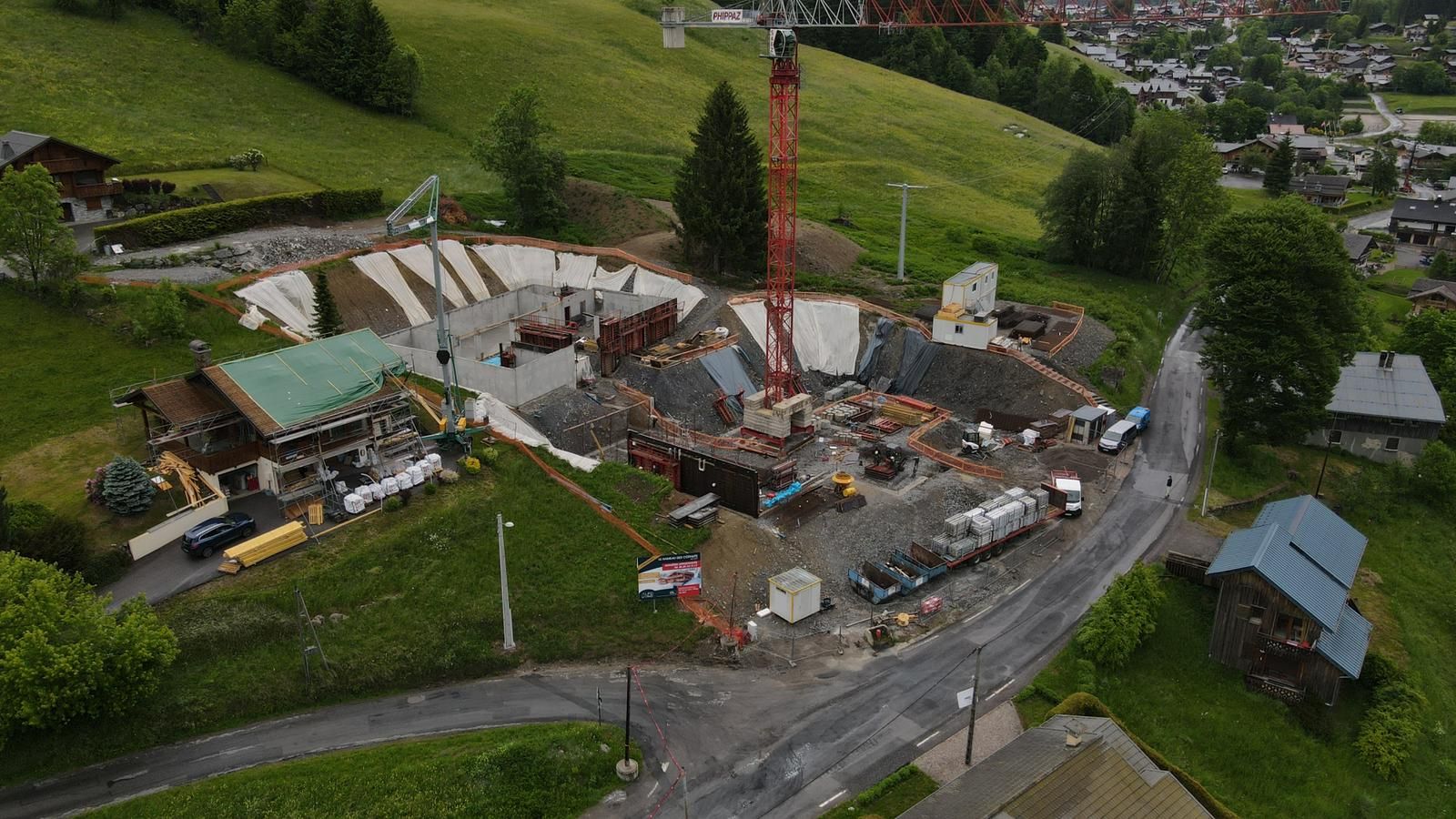 Le Hameau des Cornuts - Travaux en cours