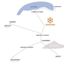 Morzine - Programme immobilier Les Terrasses de la Plagne - Situation générale