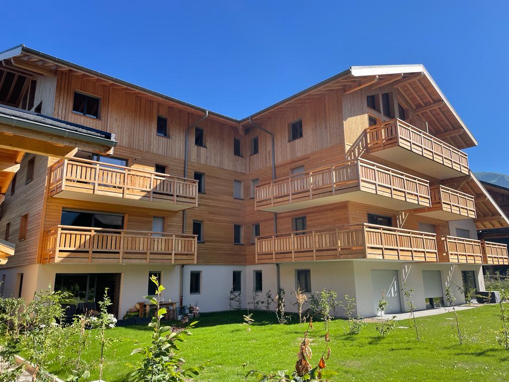 CHAMOUE PROMOTION - Montriond - Programme immobilier Les Terrasses de Nantaux - Vue ext&eacute;rieure