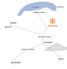 Morzine - Programme immobilier Les Terrasses de la Plagne - Situation générale
