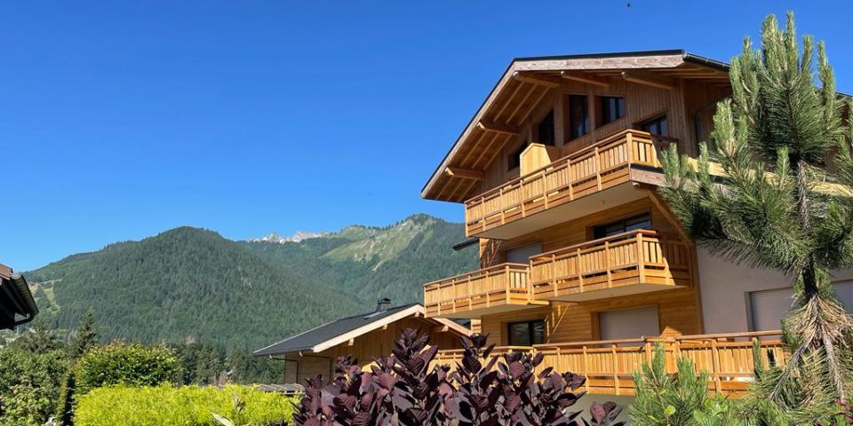 CHAMOUE PROMOTION - Les Gets - Programme immobilier La Croisette - Vue ext&eacute;rieure