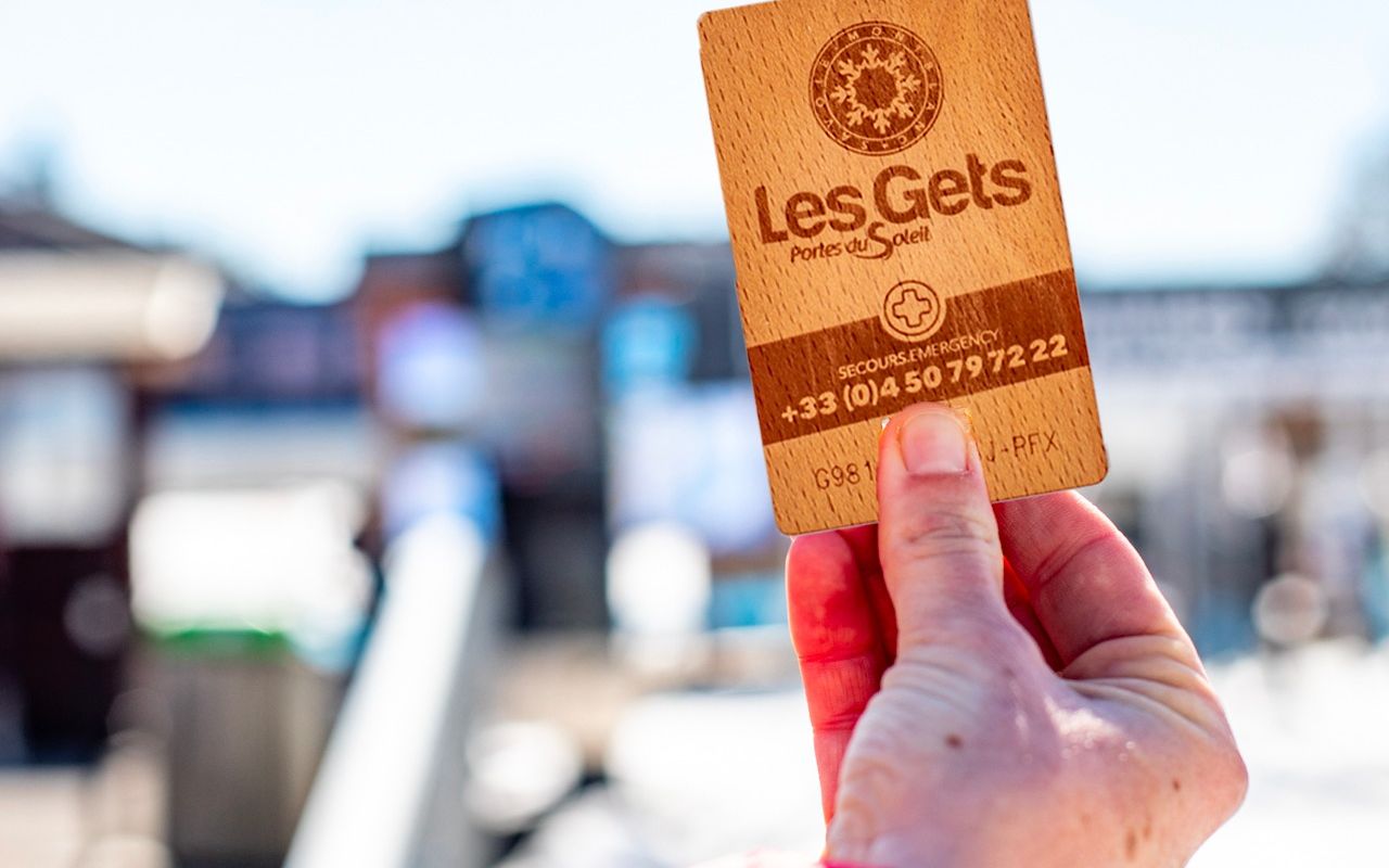 Le nouveau forfait en bois des Gets en Haute-Savoie